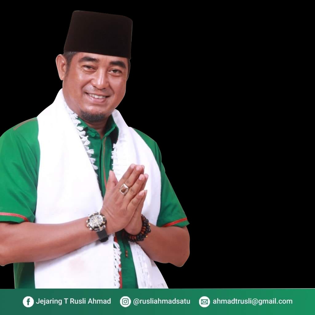 Gelar Tabligh Akbar Di Malam Pergantian Tahun Ketua PW NU Riau, T. Rusli Ahmad Apresiasi Gebrakan Su