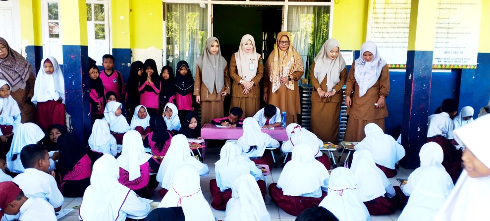 Semarak Hardiknas 2026, SDN 011 Titian Resak Gelar Lomba Menggambar hingga Paduan Suara