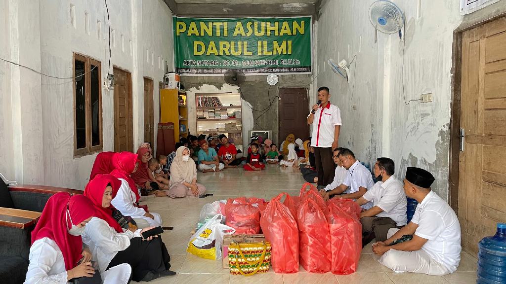 Moment Ramadhan 1443H, YCAI Provinsi Riau Santuni Anak Yatim di Panti Asuhan Darul Ilmi