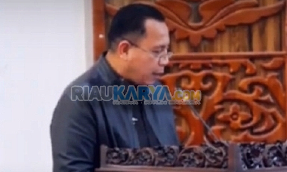 Fraksi Gabungan Indonesia Maju DPRD Rohil Sampaikan Pandangan Umum Terkait APBD 2025