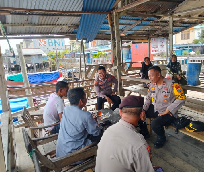 Kapolsek Kateman dan Tokoh Masyarakat Berkomitmen Wujudkan Pilkada Damai