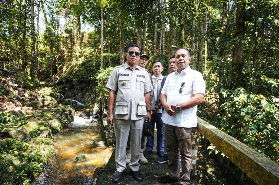 Bupati Kuansing Sidak  Guruh Gemurai,  Soroti  Fasilitas Rusak  Menjelang Lebaran