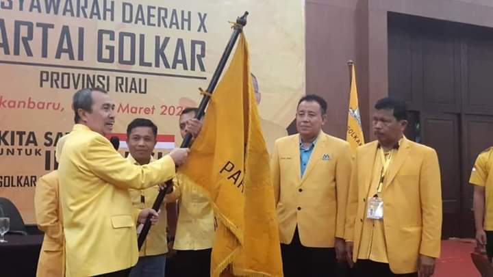 Syamsuar Pimpin Golkar Riau, Andi Rachman ke DPP