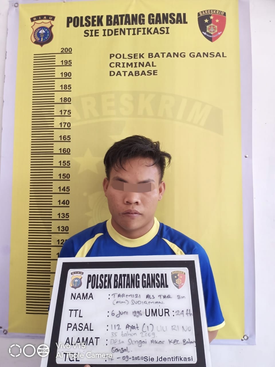 Hendak Nyabu, Pemuda Dusun Jirak Ini Malah Ditangkap Polisi