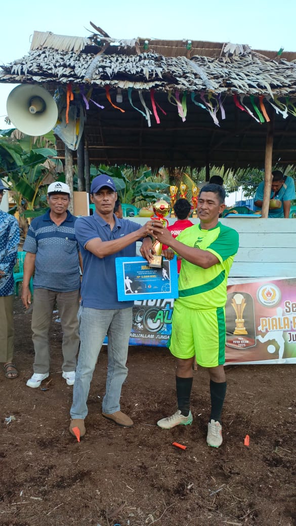 PSH Raih Juara Turnamen Sepak Bola Mini di Kelurahan Tagaraja, Kateman