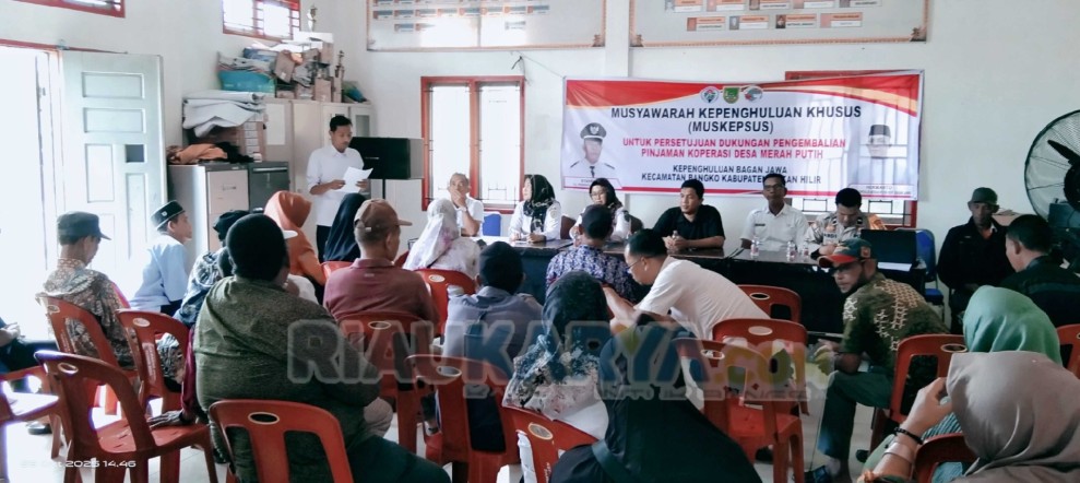 Koperasi Desa Merah Putih Sudah Berdiri di Bagan Jawa, Masyarakat Diajak Bergabung