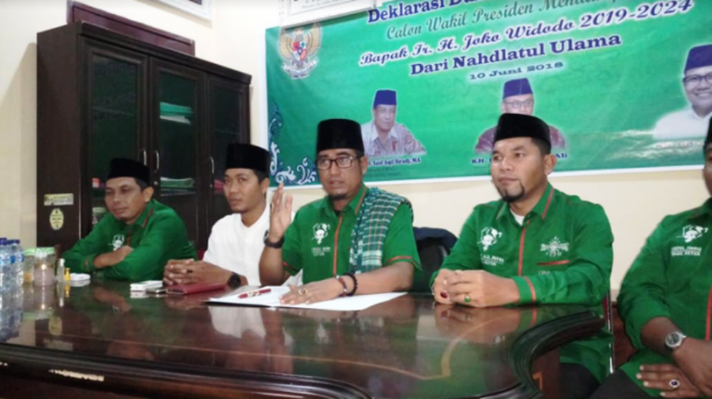 PWNU Riau Deklarasikan Tiga Kader Pendamping Jokowi