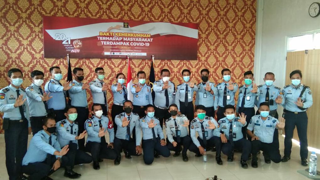 Kepala LPKA Klas II Sugiyanto: Tegakkan Disiplin Dalam Bekerja dan Jauhi Narkoba
