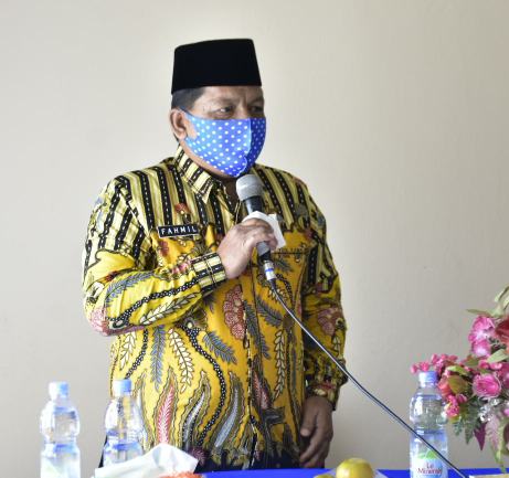 Fahmil Kembali Jabat Ketua Tagana Kampar