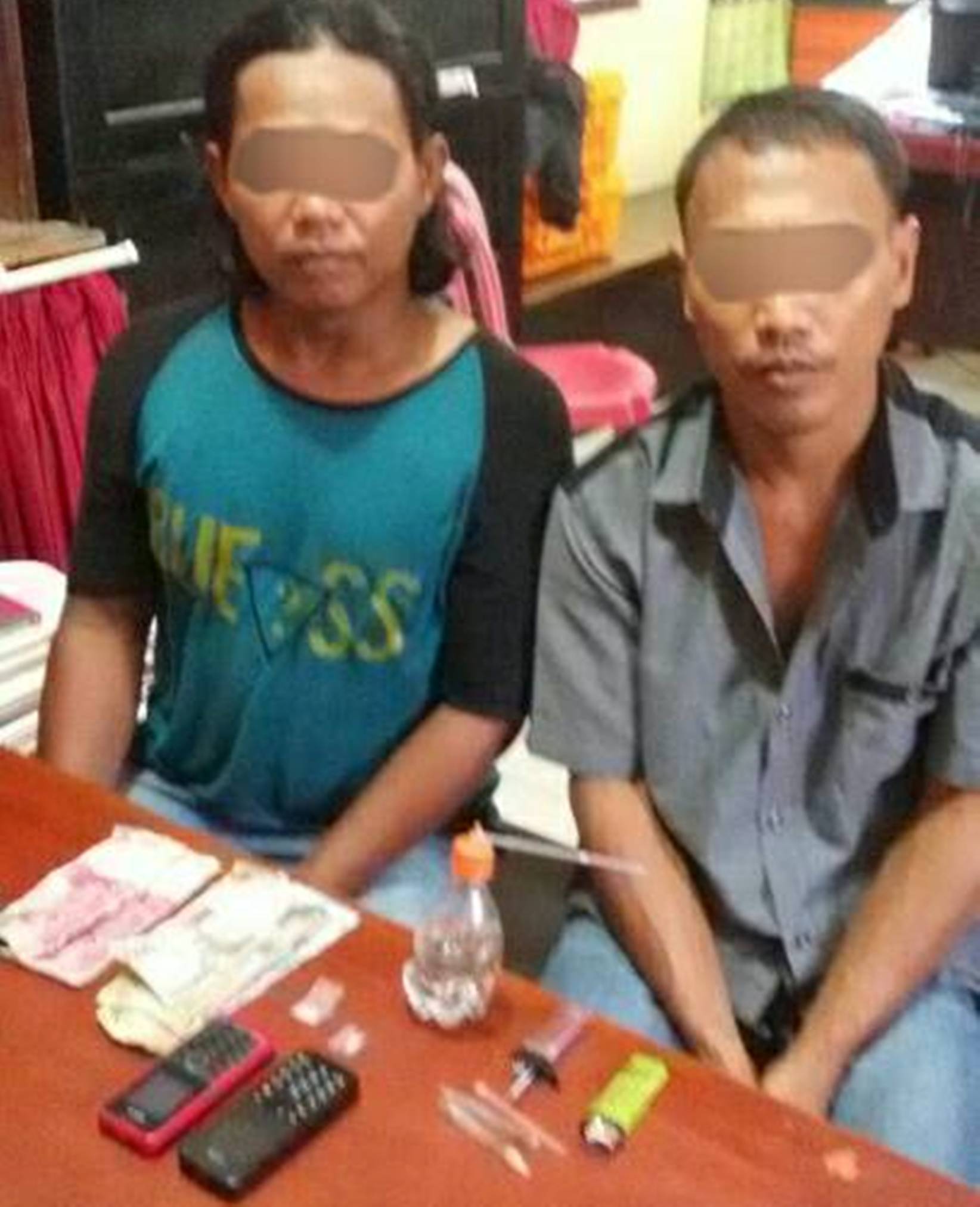 Berawal dari Informasi Masyarakat, Polisi Tangkap Dua Pengguna Narkoba di Pasir Penyu