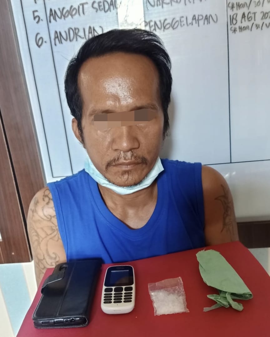 Pengedar Sabu 4,76 Gram Diringkus Polsek Rengat Barat, Ini Kronologisnya