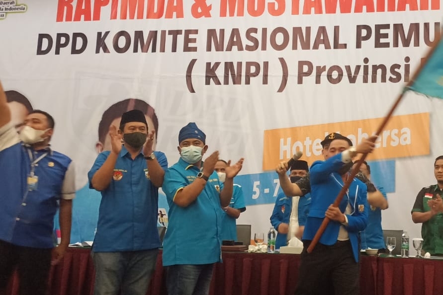 Terpilih Secara Aklamasi, Fuad Santoso Pimpin KNPI Riau