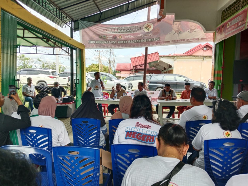 DPC Relawan Pelita Adakan Temu Ramah Dengan PAC & Anak Ranting