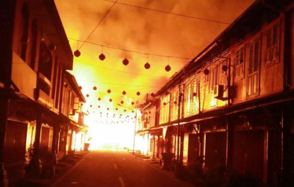 Si Jago Merah Mengamuk, 40 Rumah di Siak Terbakar