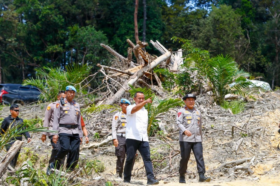 Tindak Tegas Perusakan Hutan, Polda Riau Tegaskan Komitmen Green Policing