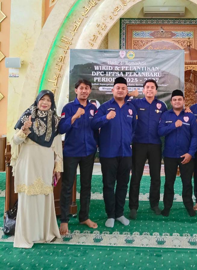 M. Rifqi Zaidan A.Md.T Resmi Nahkodai DPC IPPSA Pekanbaru, Janji Berikan yang Terbaik untuk SAS dan IPPSA