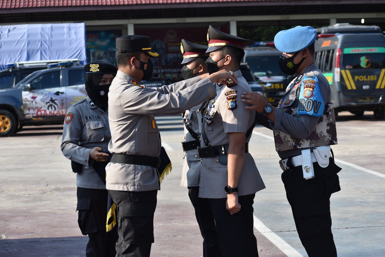 Polres Inhu Gelar Sertijab Kasat Lantas, Ini Nama Pejabat Yang Baru
