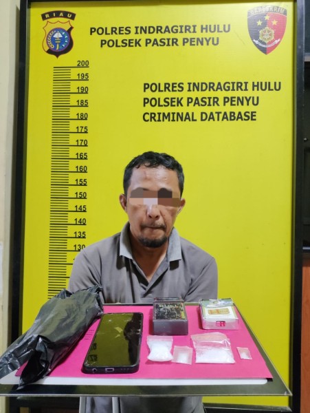 Rumah Kosong Jadi Markas Jual Beli Sabu, Polsek Pasir Penyu Ringkus Pelaku