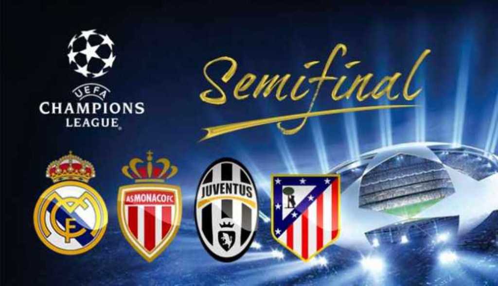 Semifinal Liga Champions: Derby Madrid dan Juventus Vs Monaco