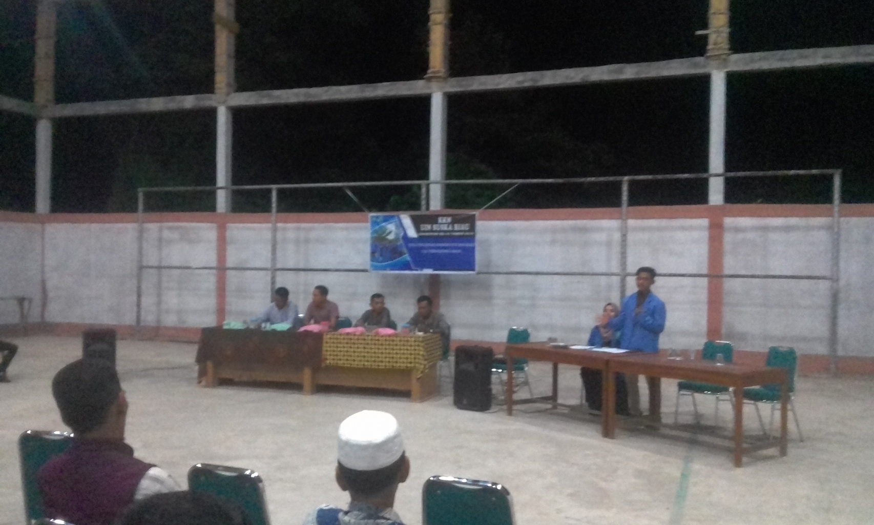 Mahasiswa Kukerta UIN Suska Riau Silaturahmi dengan Masyarakat Desa Selunak
