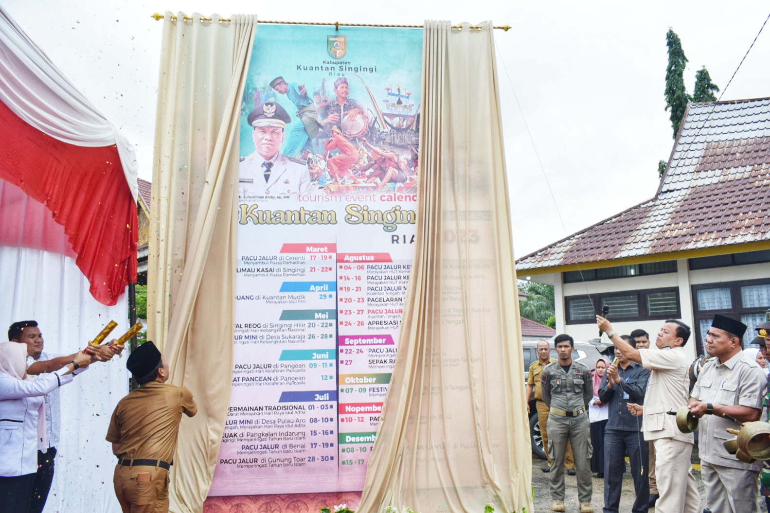Lounching Kalender Event Pariwisata Kuantan Singingi 2023 Plt. Bupati Setiap Event Sudah di Suport Dengan APBD