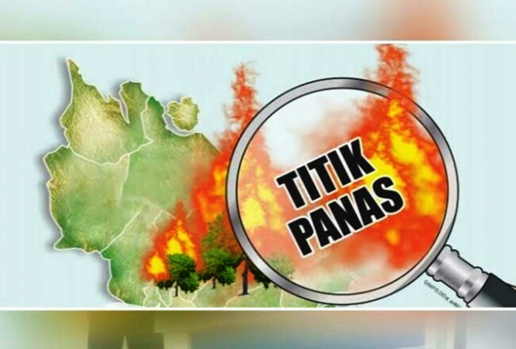 165 Titik Panas Terdeteksi di Sumatra, Riau Terdeteksi 8