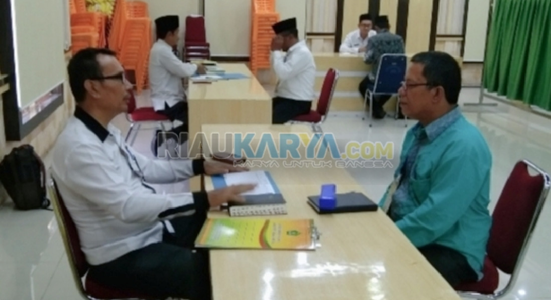 79 Bakal Calon Penghulu di Rohil Ikuti Tes Baca Al-Qur'an dan Tes Memahami Ajaran Agama