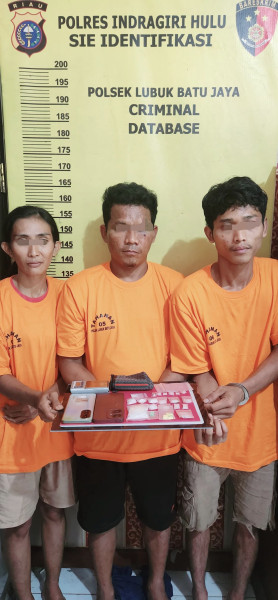 Pasutri dan Kurir Narkoba di LBJ, Ditangkap Polisi, Ditemukan 44.11 Gram Sabu dan 10 Butir Ekstasi