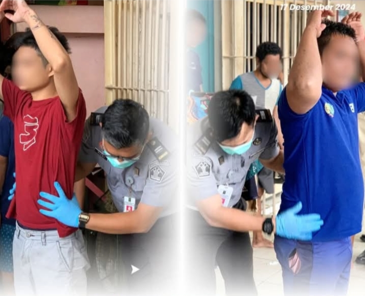 Lapas Bagansiapiapi Kembali Gelar Razia Kamar Hunian Warga Binaan
