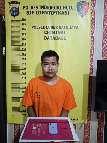 Petani di Inhu Tertangkap Edarkan Sabu, Polisi Sita 4 Paket