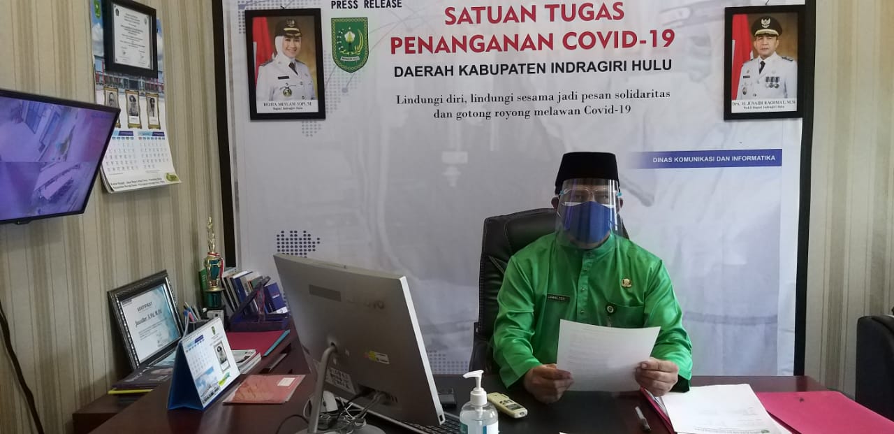 Tinggal 1 Orang Suspek dan 3 Pasien Positif Covid-19 di Kabupaten Inhu