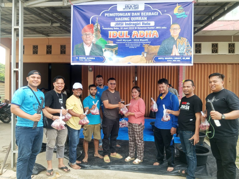 JMSI Inhu Sembelih Satu Sapi Qurban 2024, Ini Harapnya