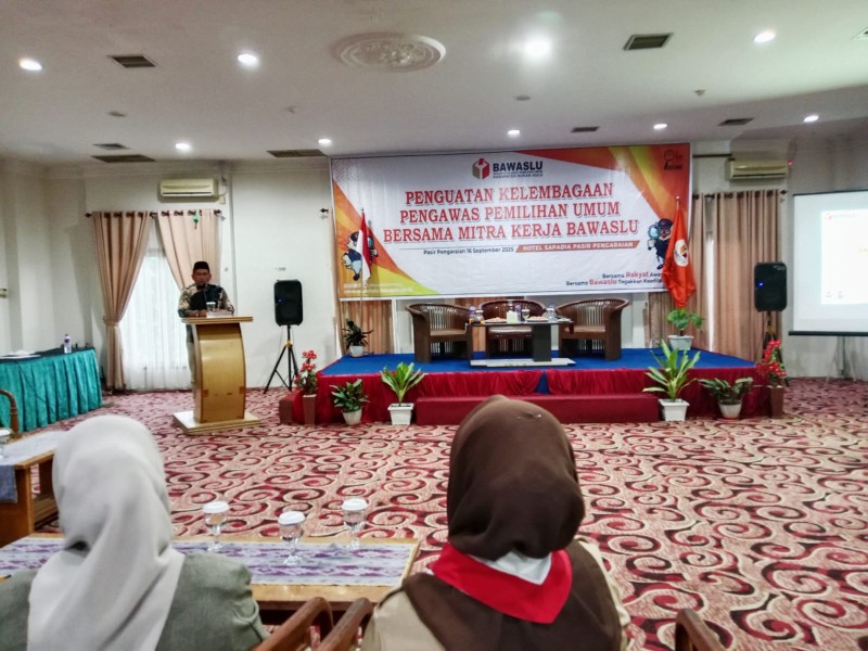 Bawaslu Rohul Gelar Penguatan Kelembagaan Untuk Perkuat Sinergi Pengawasan Pemilu