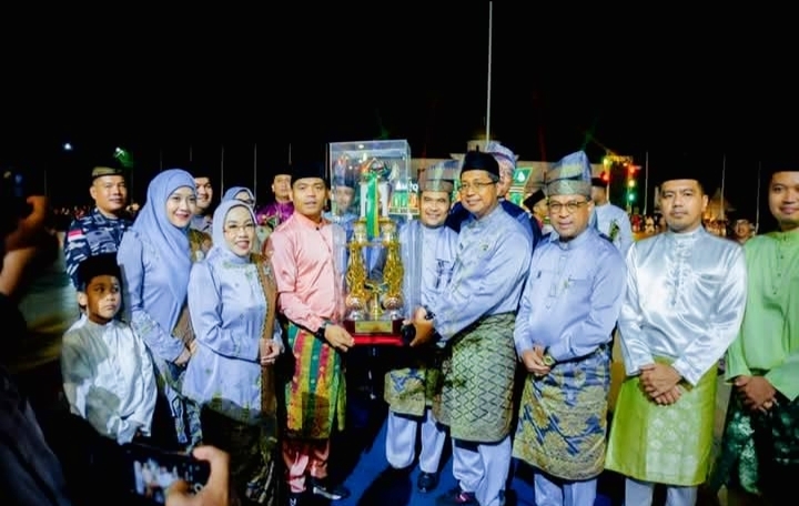 Kecamatan Bangko Pusako Juara Umum MTQ ke-XX Rokan Hilir 2025