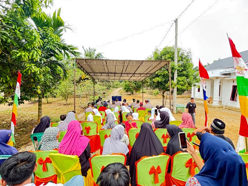 Polri Resmikan 27 Jembatan Merah Putih Presisi, Empat Unit di Inhu Perkuat Akses dan Ekonomi Warga