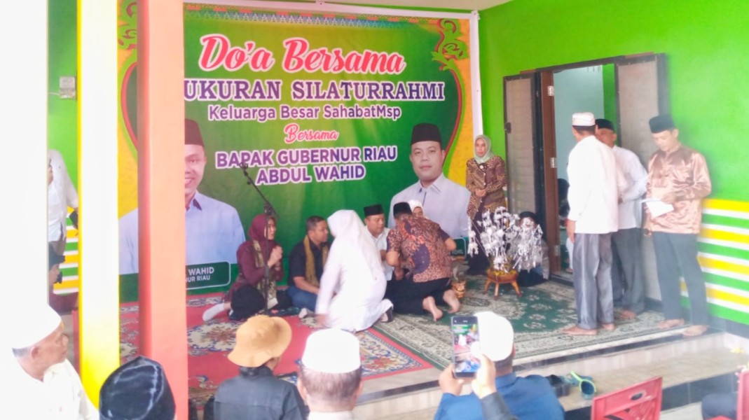 Masyarakat dan Keluarga Besar Sahabat MSP Adakan Syukuran Bersama Gubernur Abdul Wahid