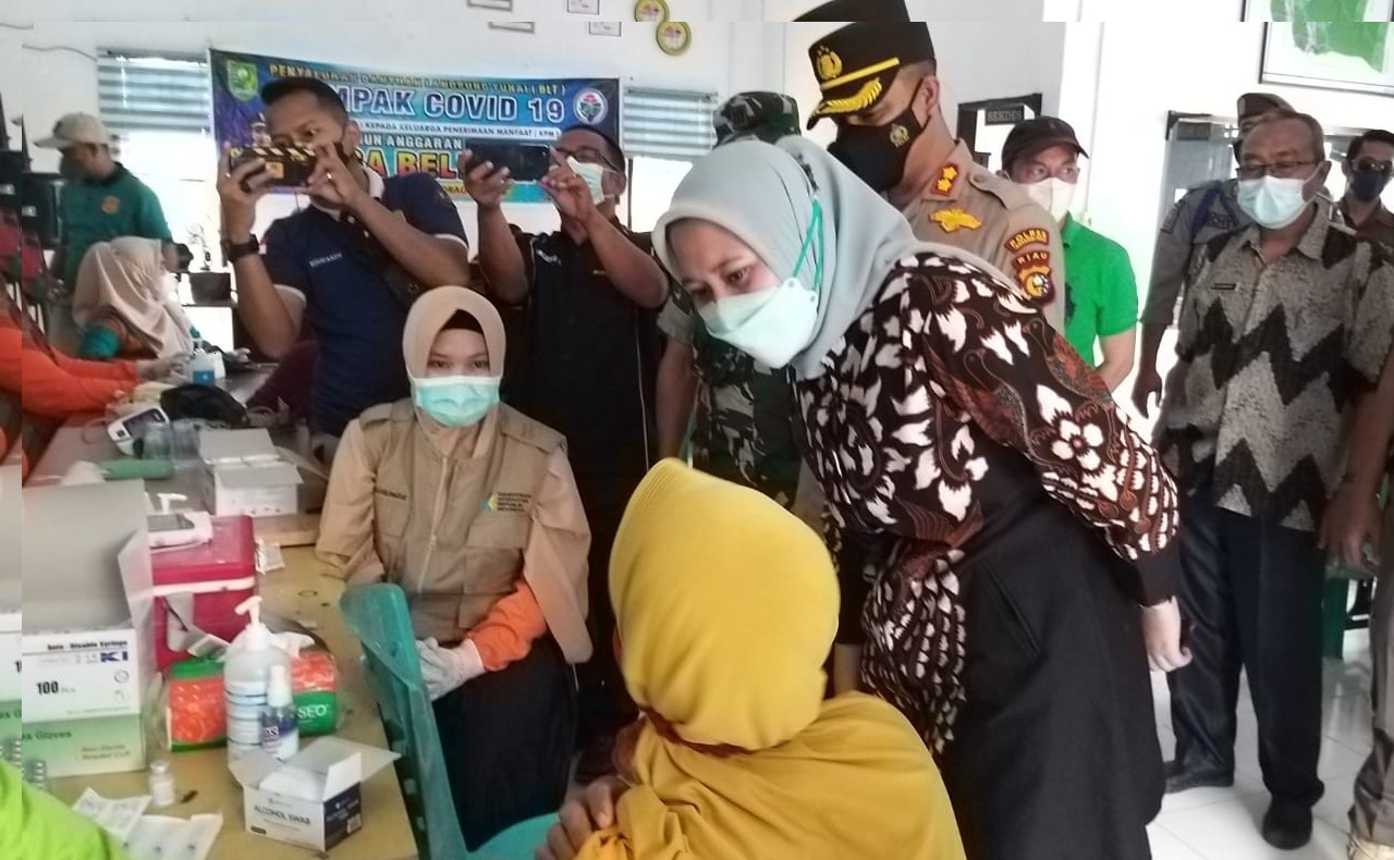Target Bupati Dipastikan Tercapai, Ini Realisasi Vaksinasi Covid-19 Kabupaten Inhu Terbaru