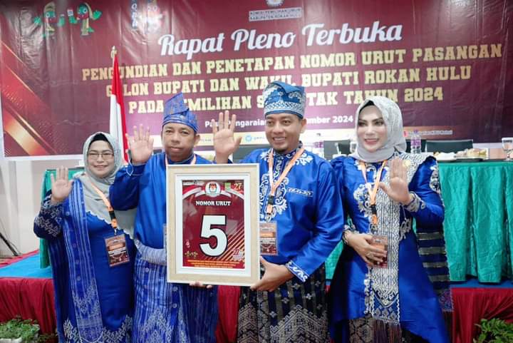 Erizal dan Tengku Rusli Sampaikan Visi Kampanye dan Ajak Jaga Pilkada Damai