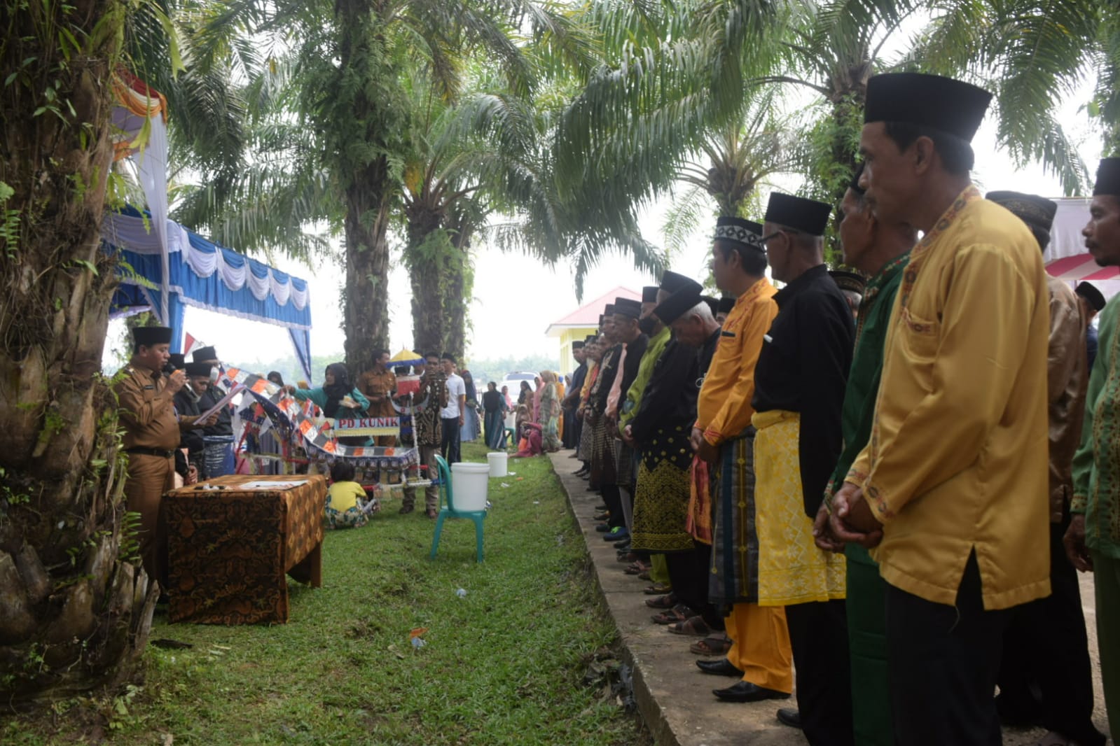 Plt Bupati Kuansing Kukuhkan Pengurus Adat Desa se Kecamatan Pangean