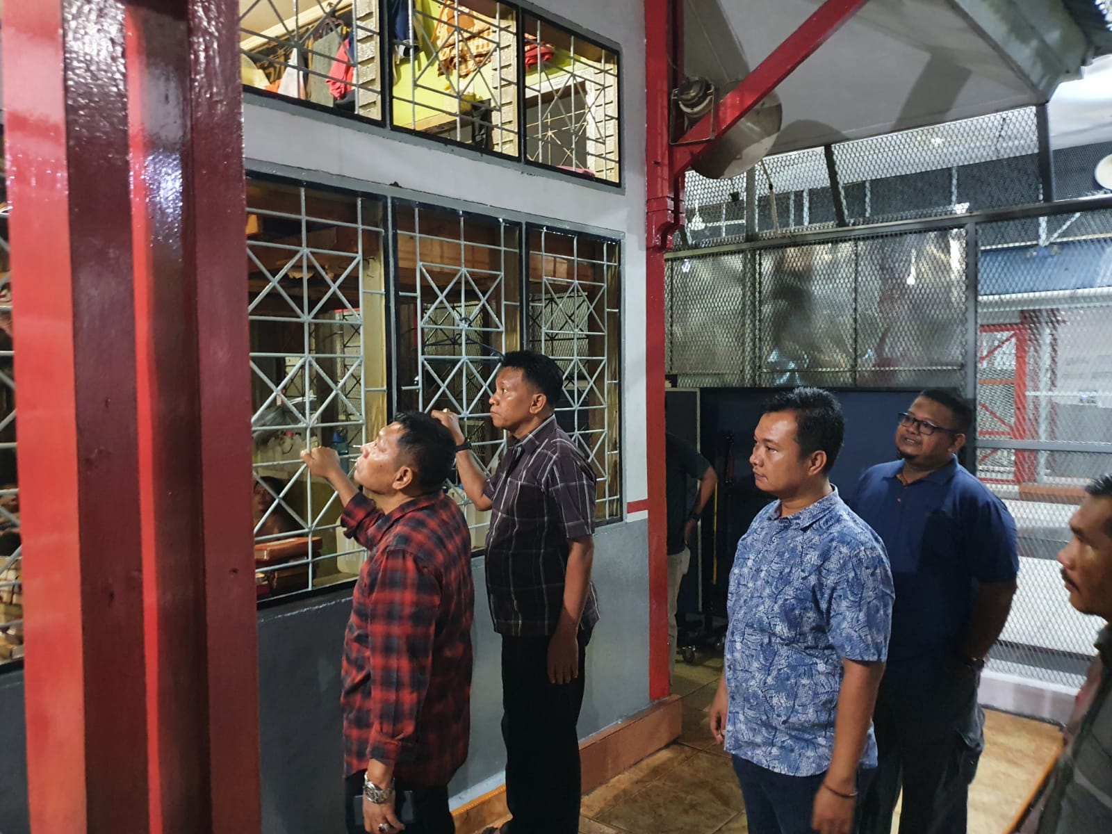 Kakanwil  Kemenkumham Riau Sidak Kelapas Kelas IIB Teluk Kuantan