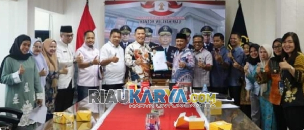 Pansus D DPRD Rohil Bahas Pembentukan Susunan Perangkat Daerah