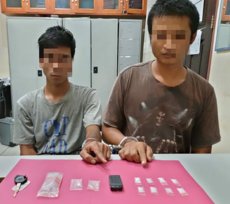 Lakukan Pengembangan, Resnarkoba Polres Kampar Kembali Tangkap 2 Pengedar Shabu 
