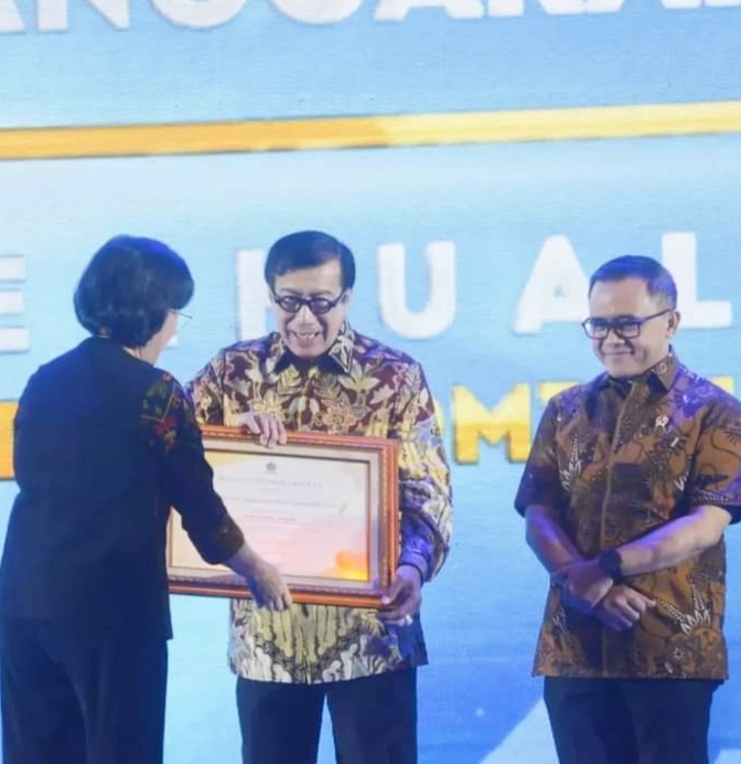 Kemenkumham Berhasil Raih Penghargaan Atas Kinerja Anggaran Terbaik Tahun 2022