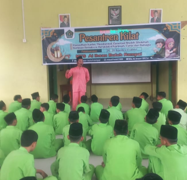 MTs Al Ihsan Buluh Rampai Gelar Pesantren Kilat, Perkuat Iman dan Karakter Siswa di Bulan Ramadan