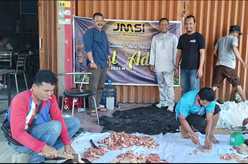 JMSI Inhu Bagaikan 90 Paket Daging Kurban Idul Adha 1444 H Tahun 2023