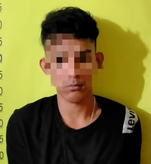 Unit Reskrim Polsek Bangkinang Barat Tangkap Seorang Pelaku Narkoba di Desa Sipungguk