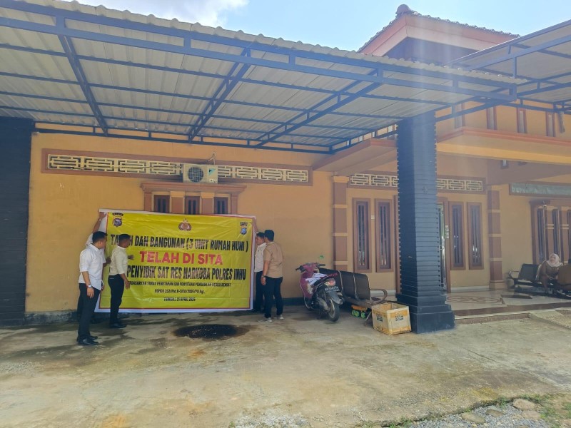 Polres Inhu Sita Rumah Mewah Mak Gadi, Gandeng Bapenda untuk Hitung Nilai Aset