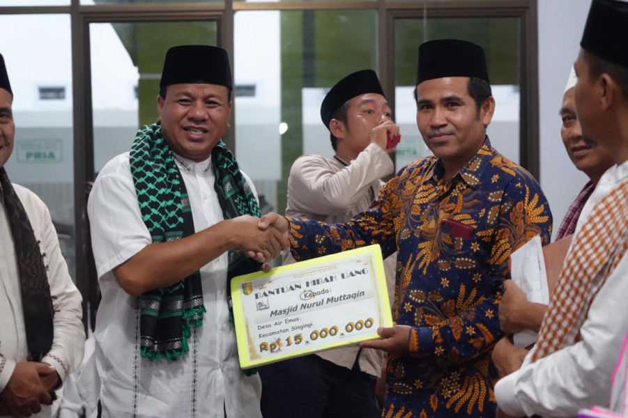 Safari Di Singingi Warga Petai Baru Doakan Suhardiman Sukses Pimpin Kuansing