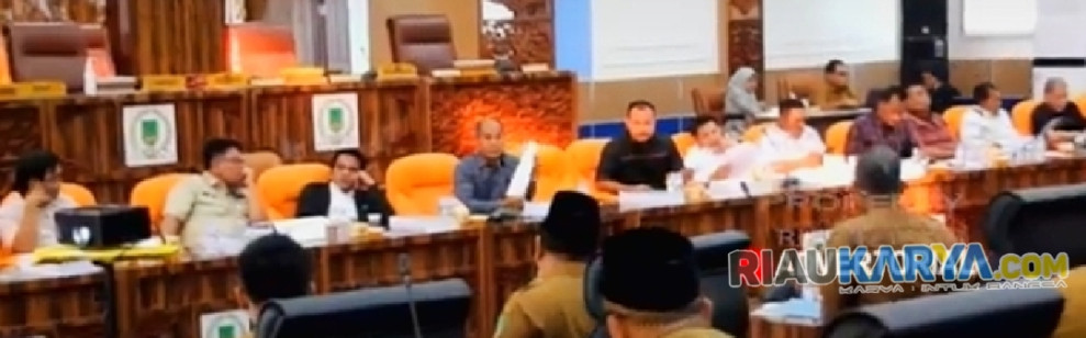 Wakil Ketua DPRD Rohil Pimpin Pembahasan Lanjutan KUA-PPAS 2024