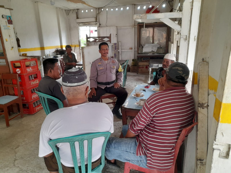 Bhabinkamtibmas Polsek Keritang Terus Gencarkan Cooling System